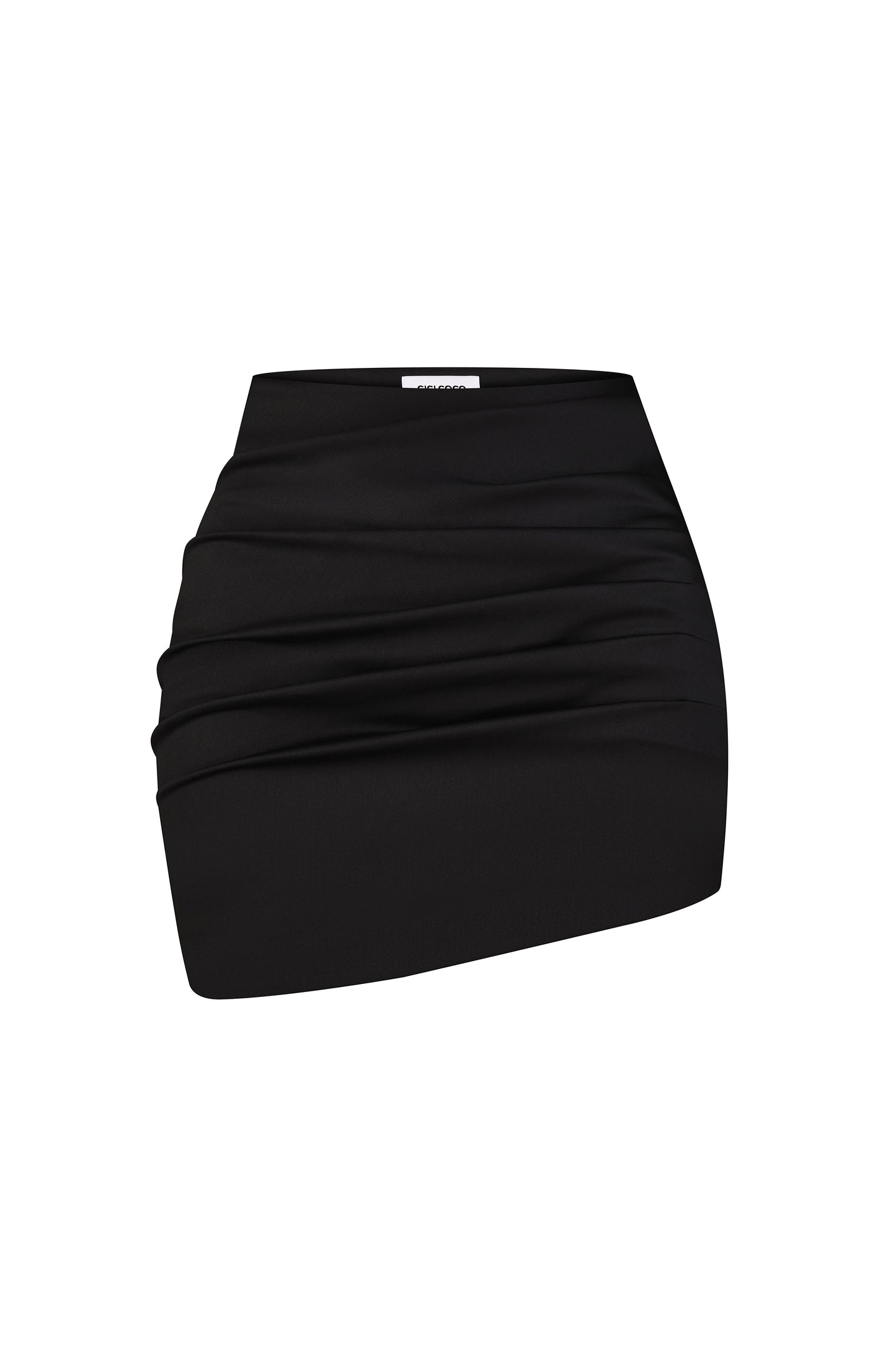 Спідниця з шлейфом чорна