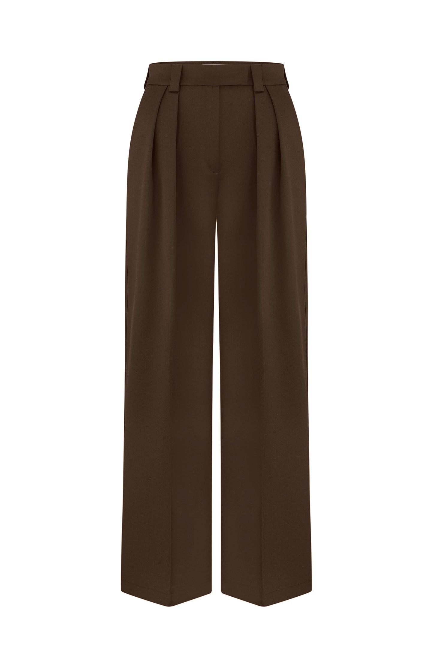 Brown palazzo trousers