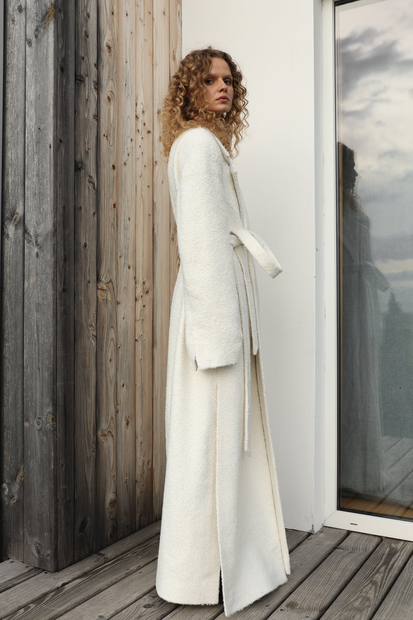 Пальто Букле довге