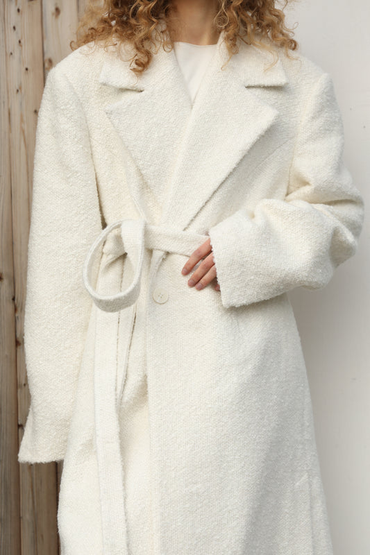 Long Boucle Coat