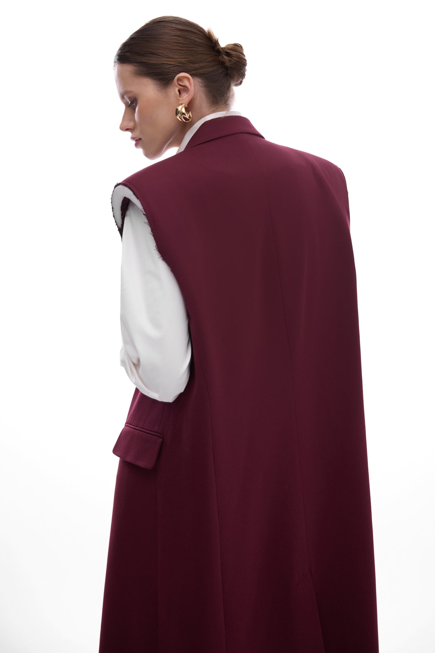 Cherry maxi trouser vest