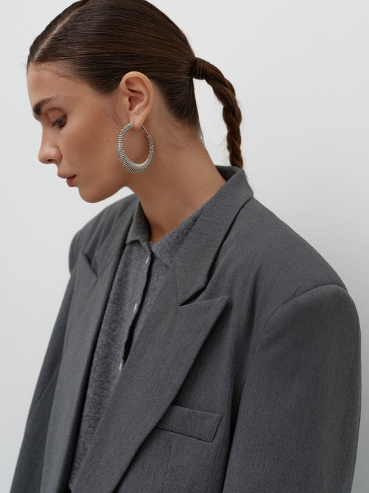 Жакет сірий