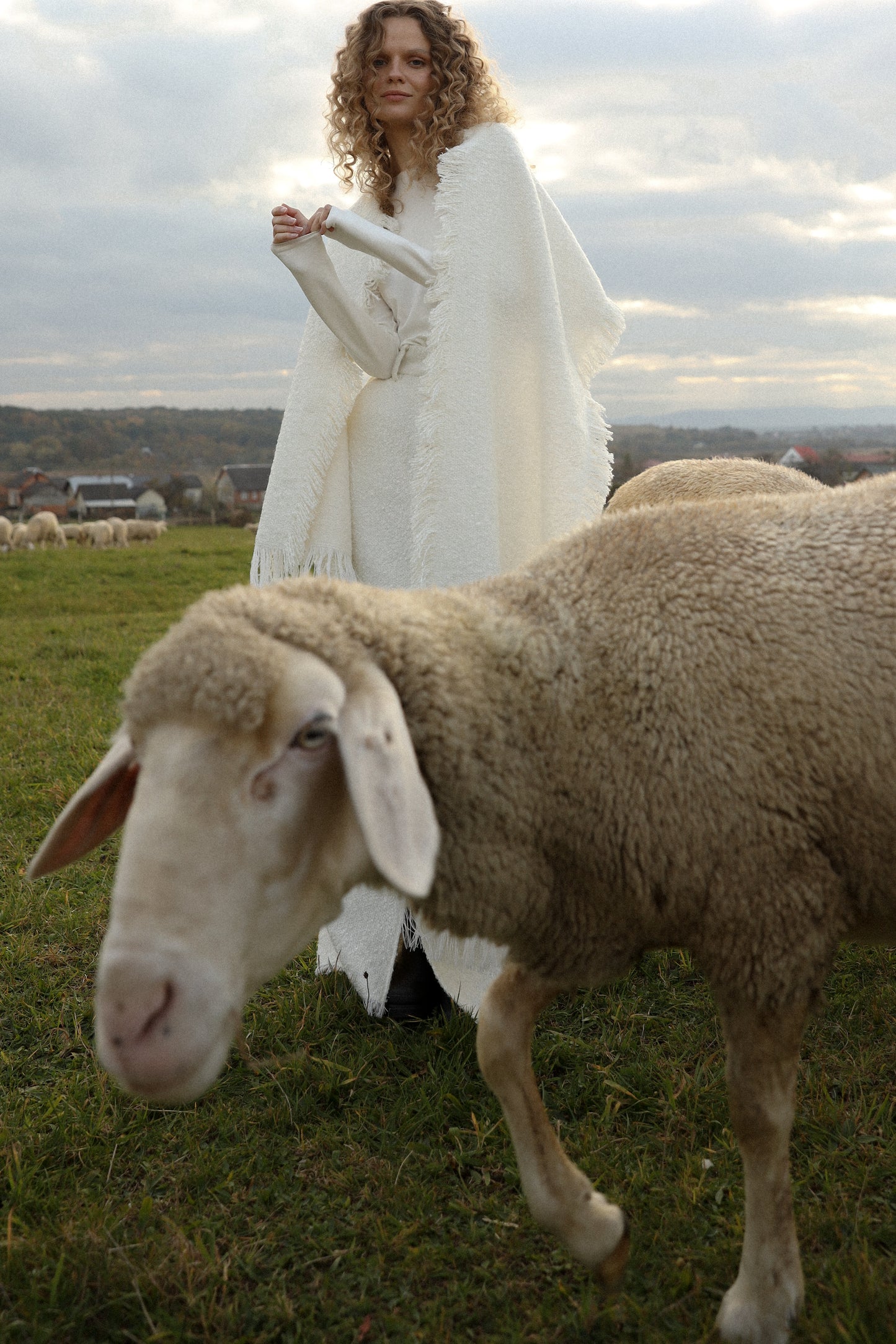Спідниця максі букле
