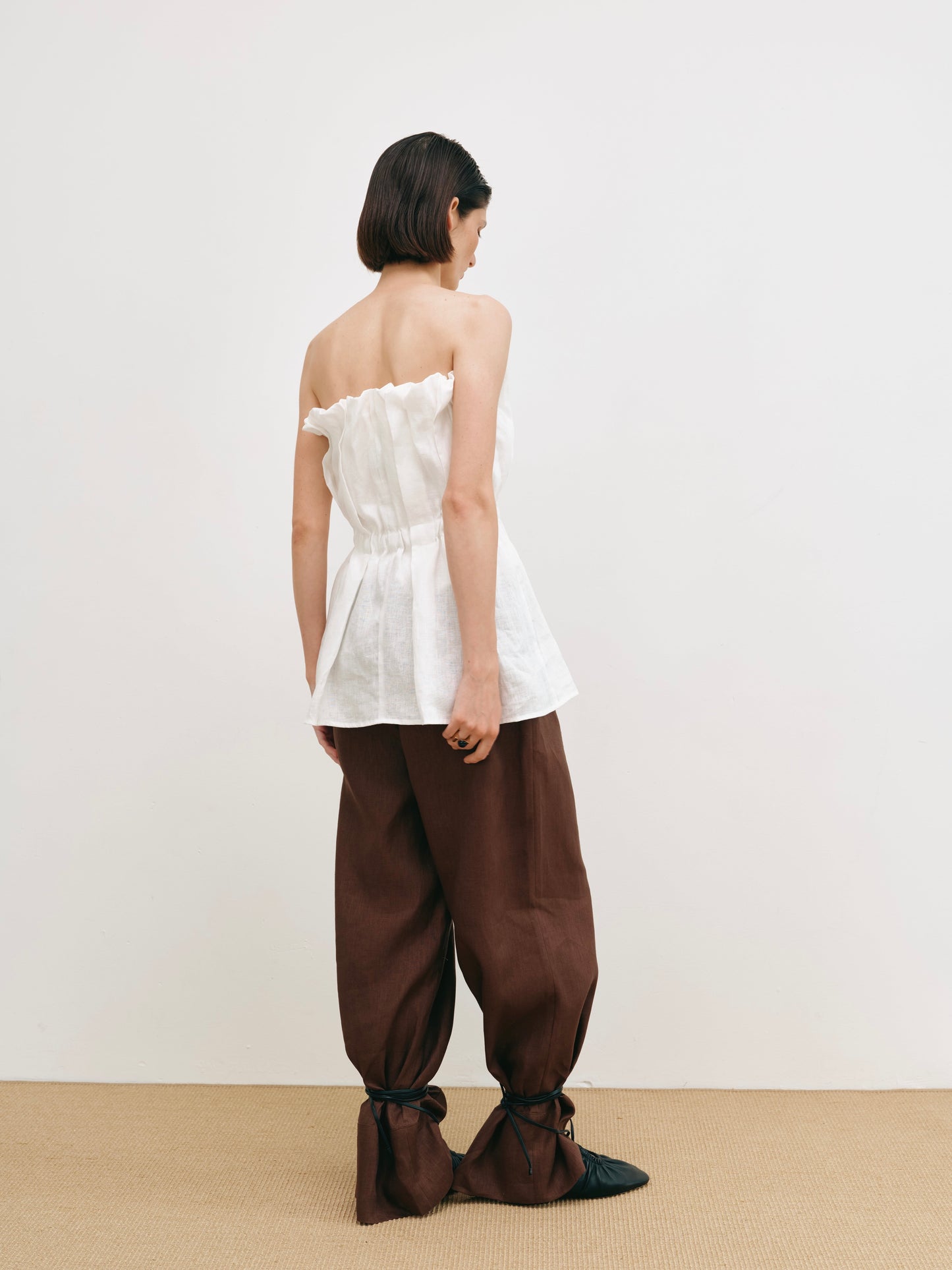 Топ - буф бандо молочний