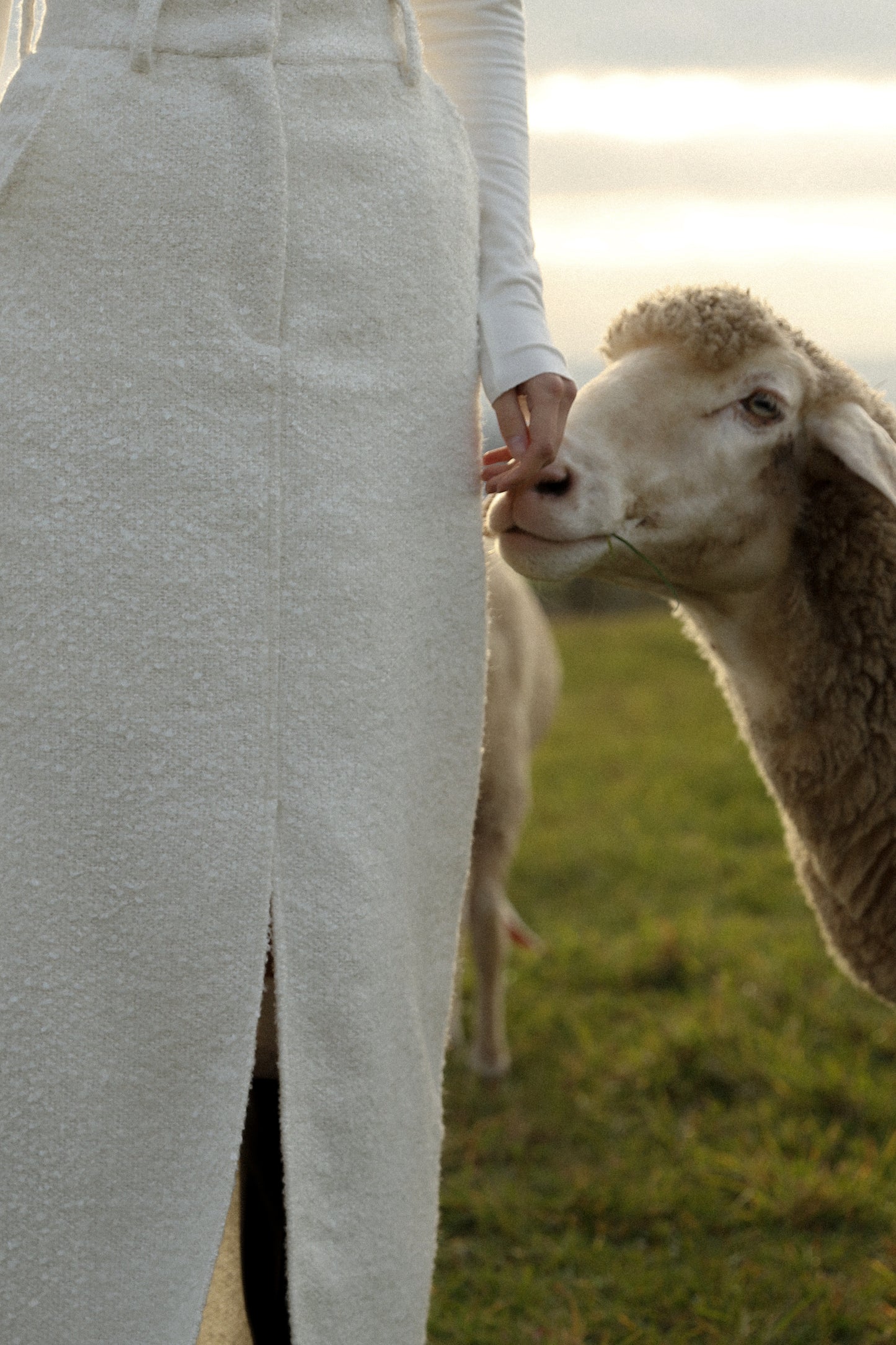 Спідниця максі букле