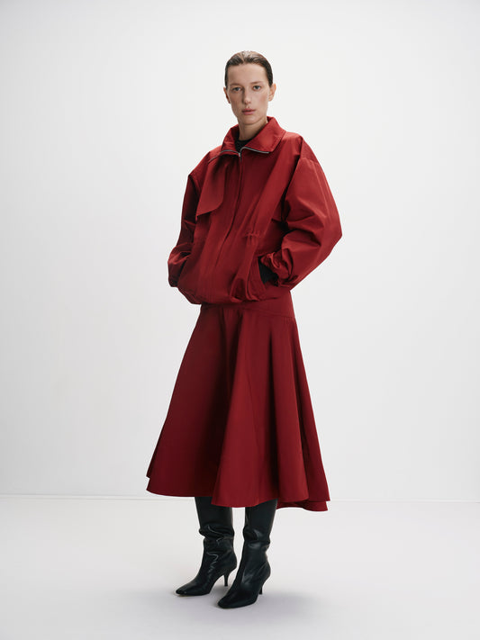 Куртка - тренч вишнева COUTURE