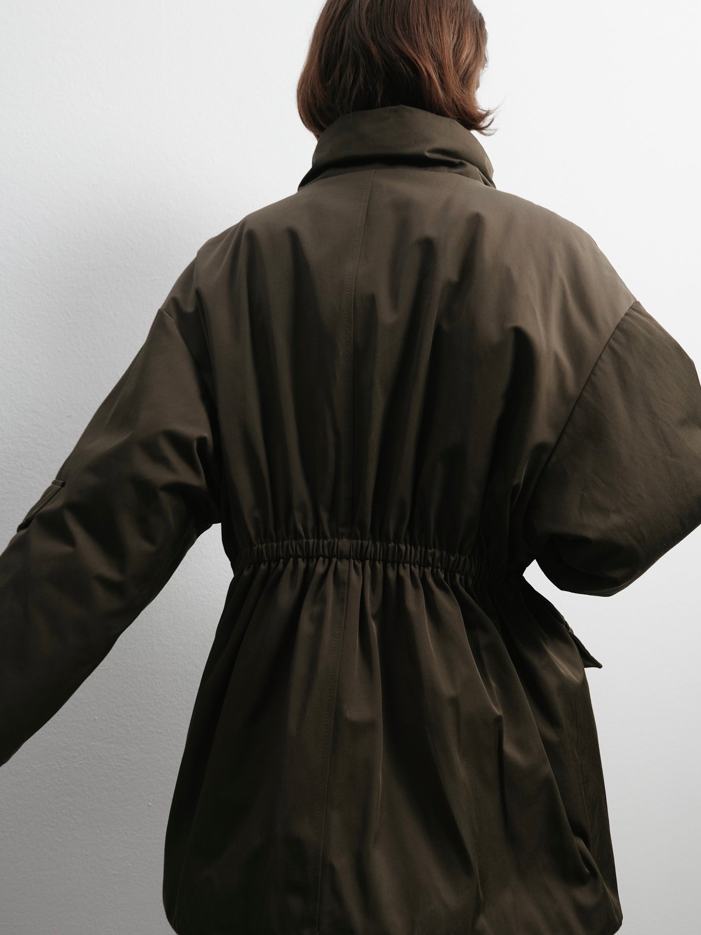 Утеплена куртка-парка хакі