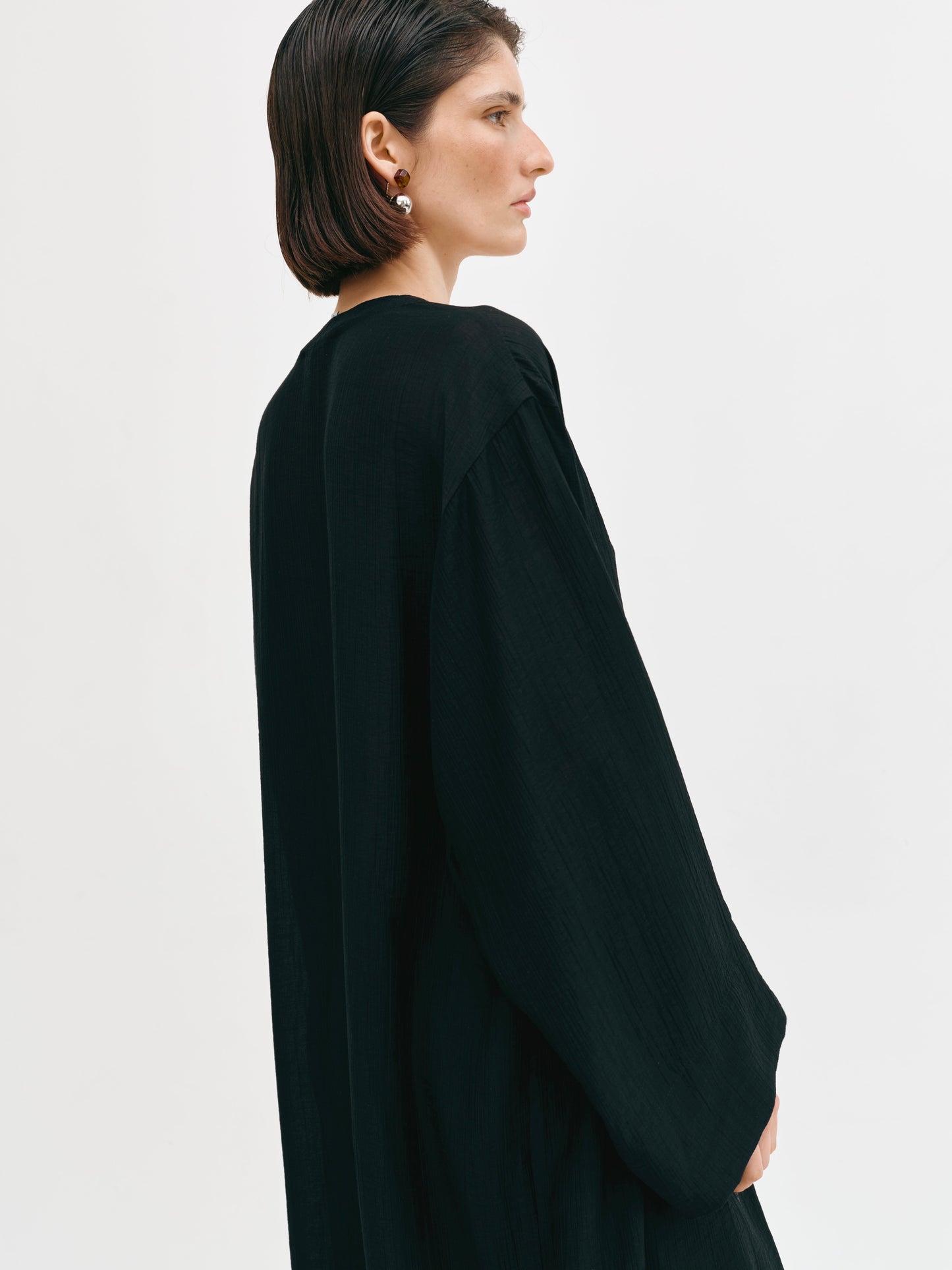 Сорочка - кімоно чорна