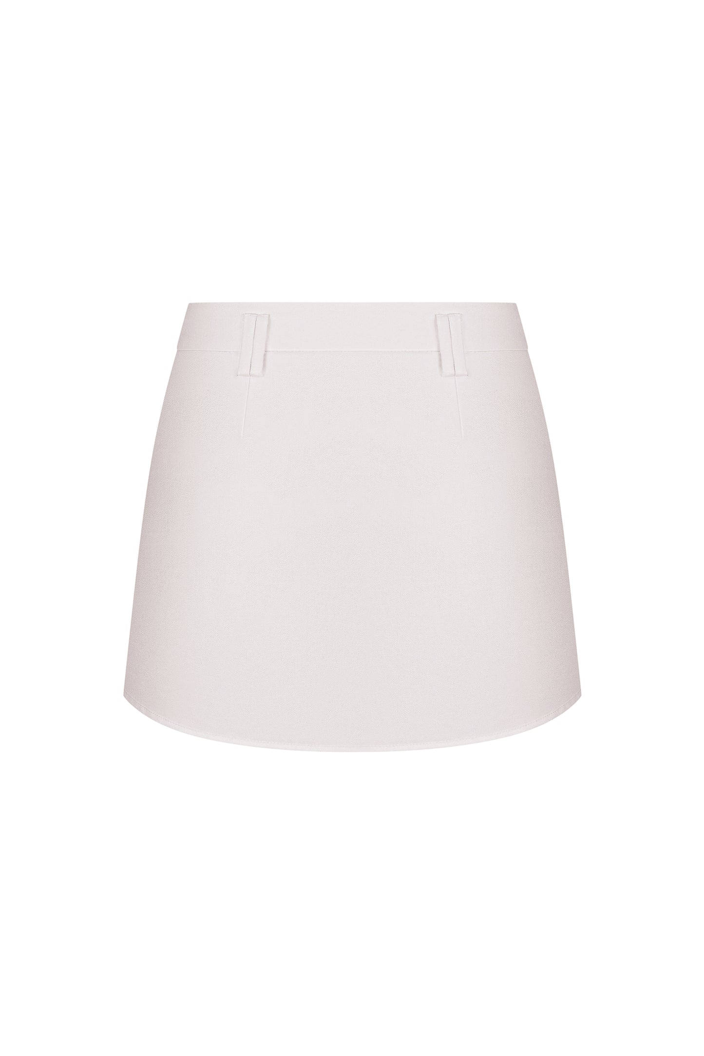 Brown Mini Trousers Skirt