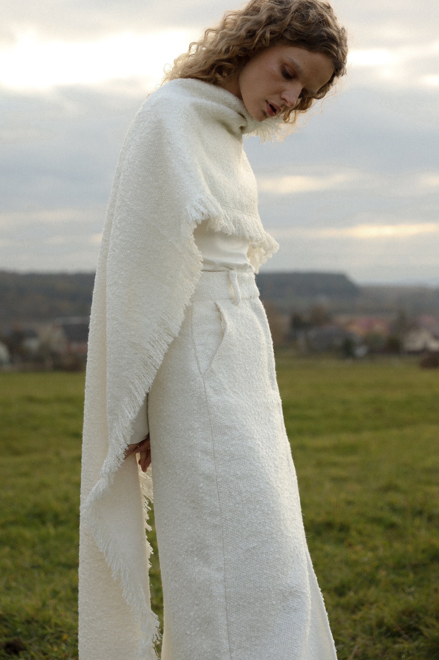 Спідниця максі букле