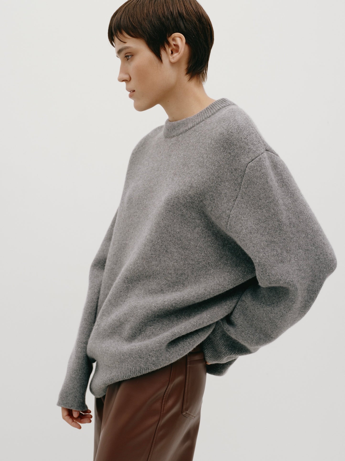 Basic grey sweater