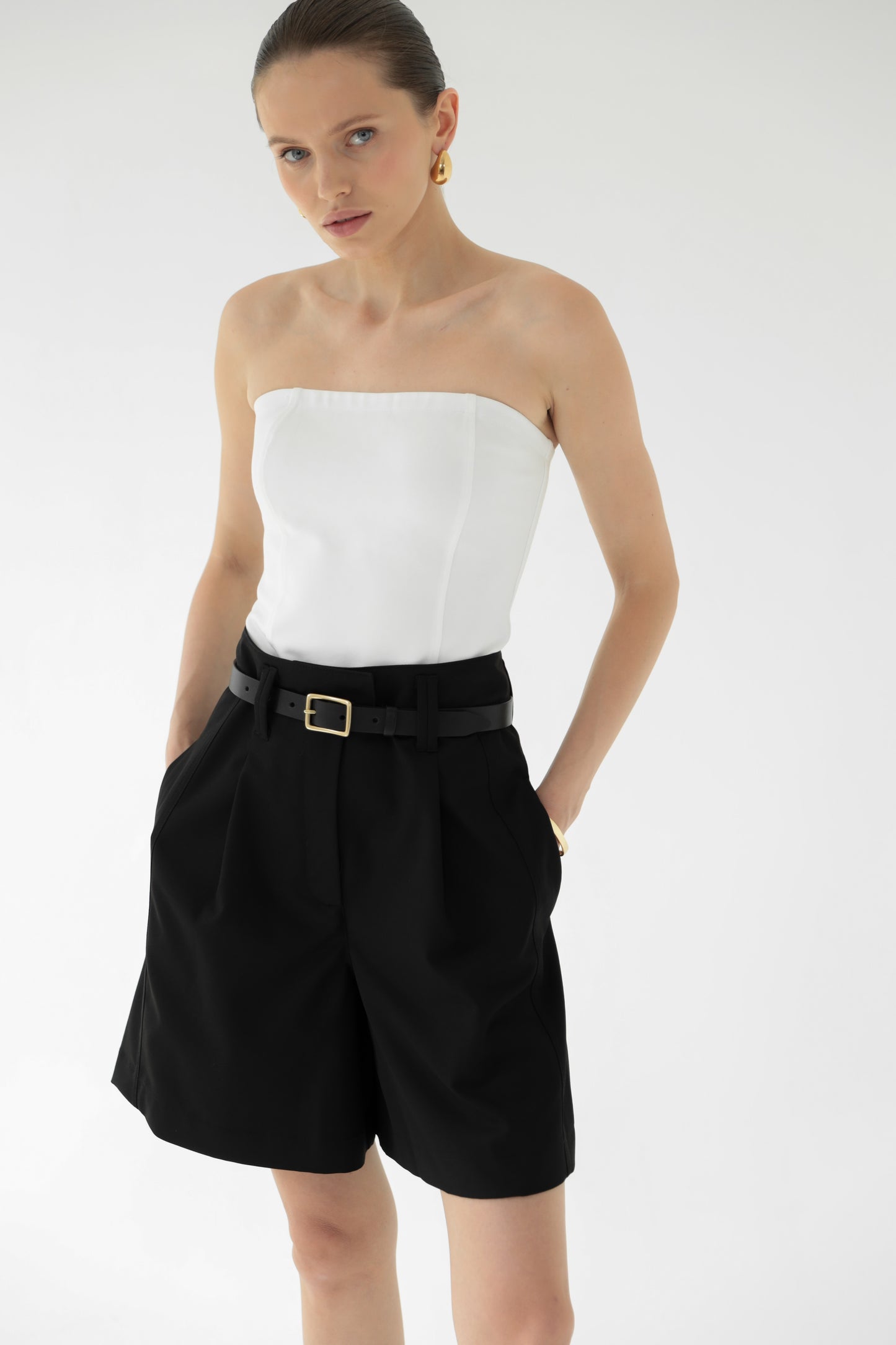 Milk bandeau corset