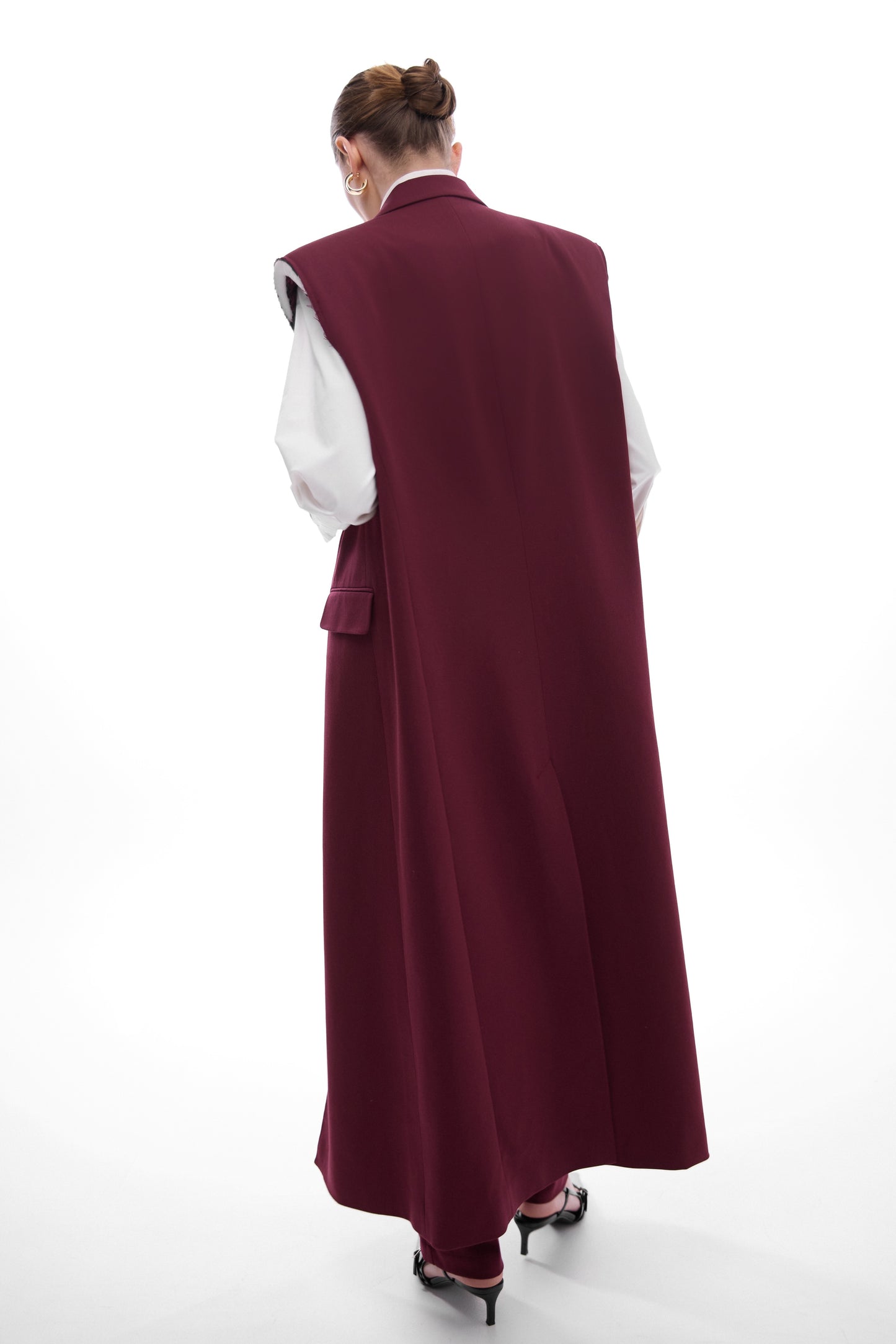 Cherry maxi trouser vest