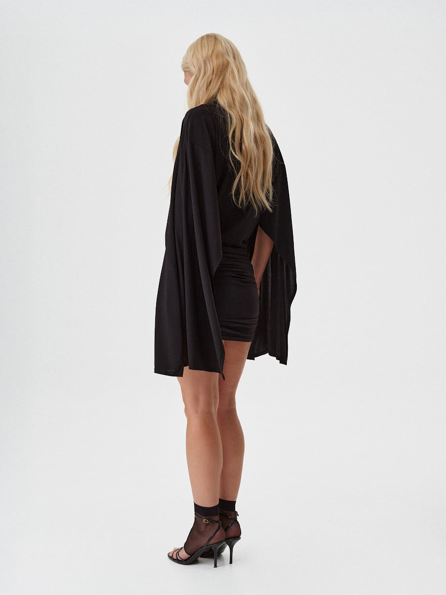 Трикотажна сукня Sculpt міні з рукавами COUTURE