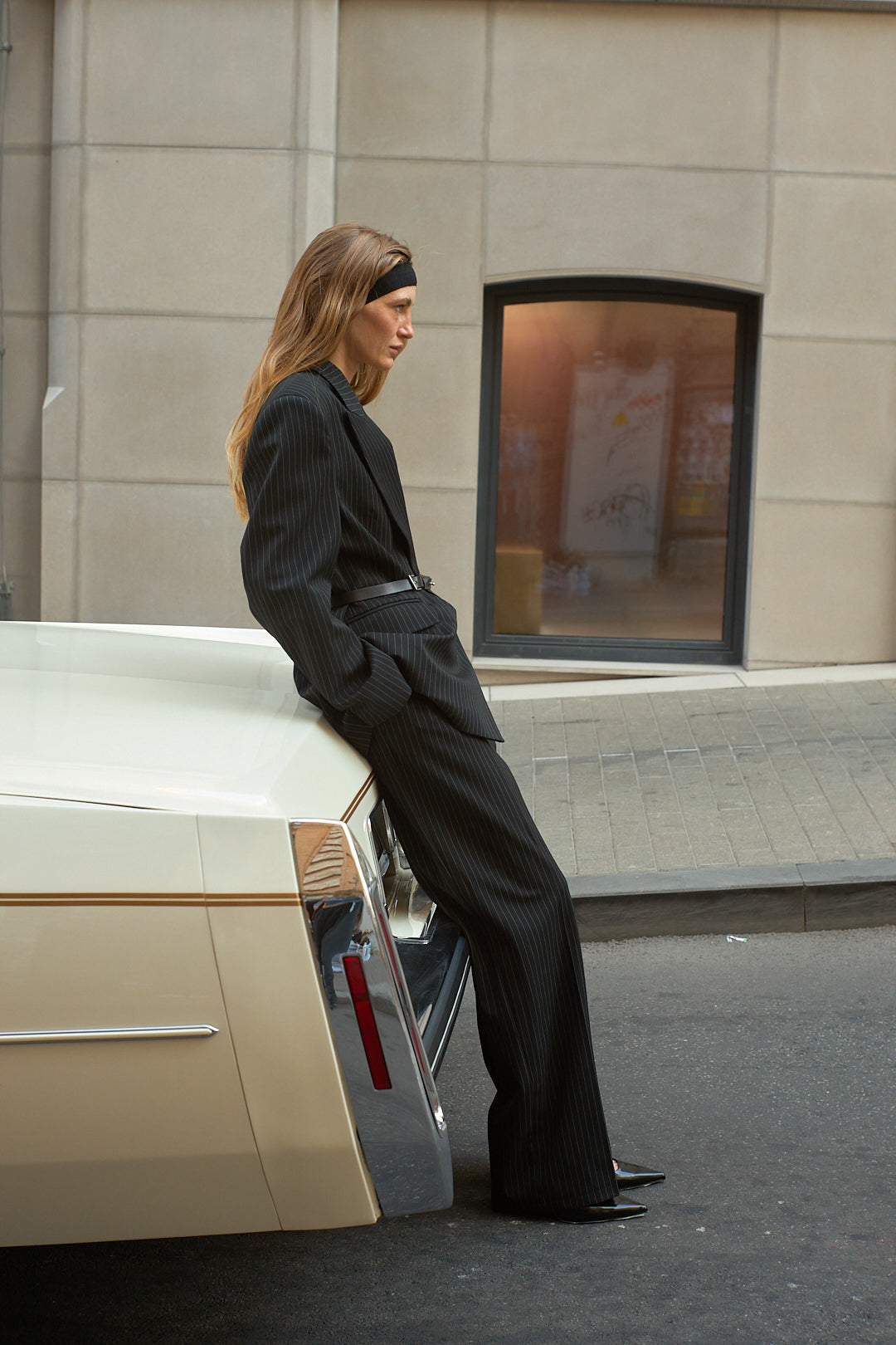 Палаццо в смужку чорні (limited edition)