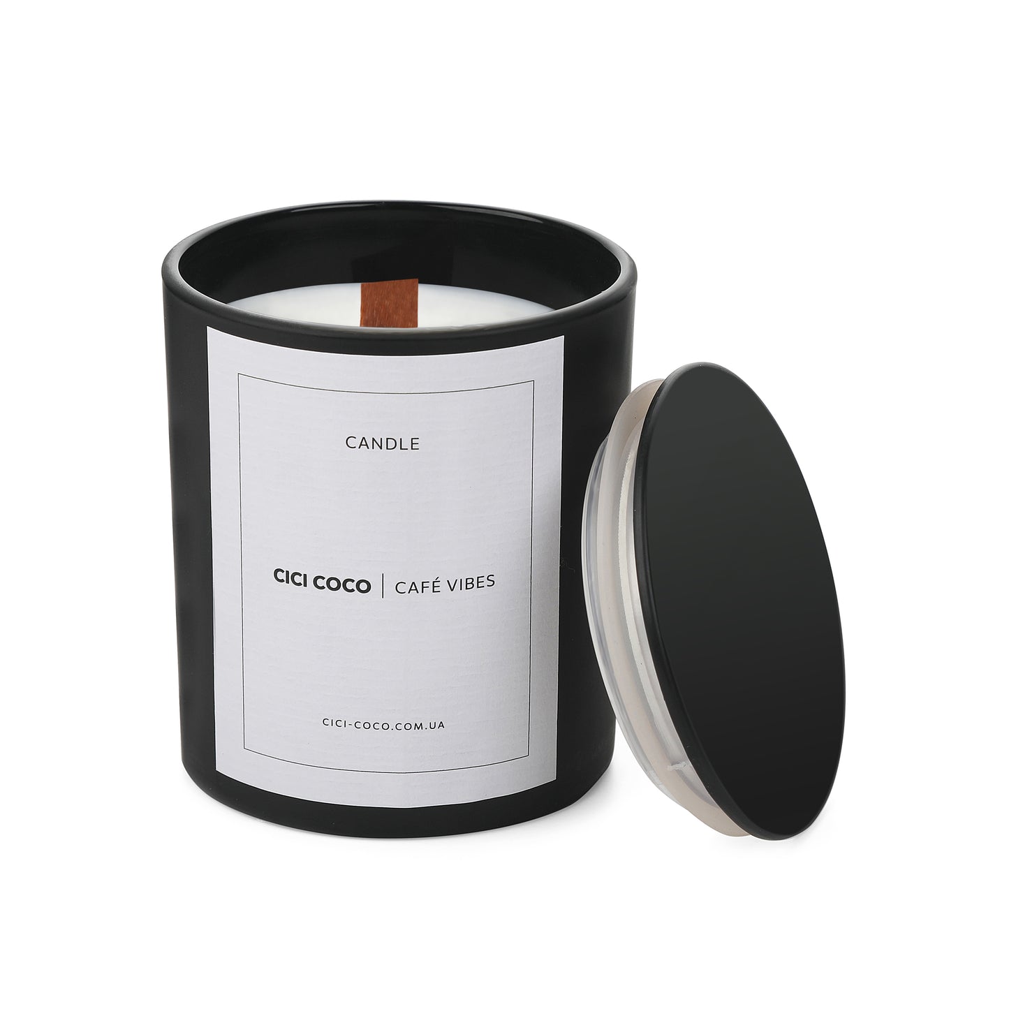 Café vibes candle