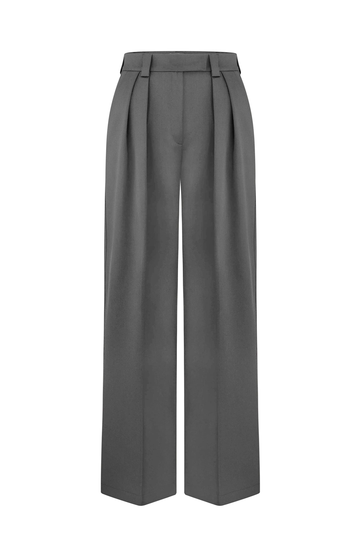 Grey palazzo trousers