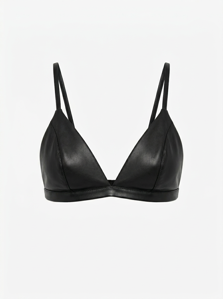 Топ- бра з еко-шкіри