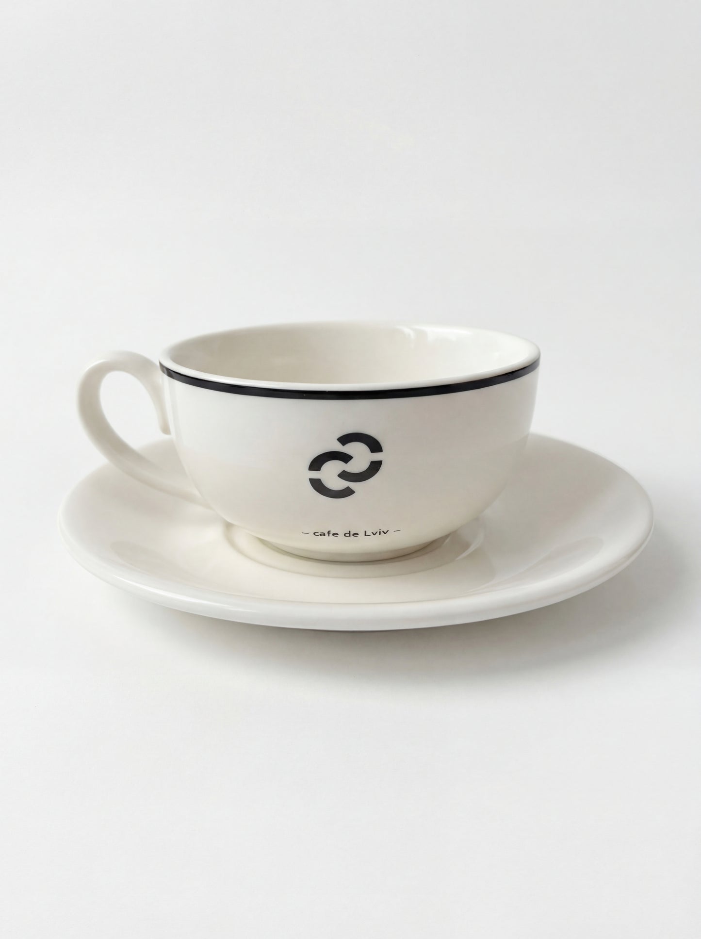 Чашка з блюдцем CICI COCO Cafe 180 мл