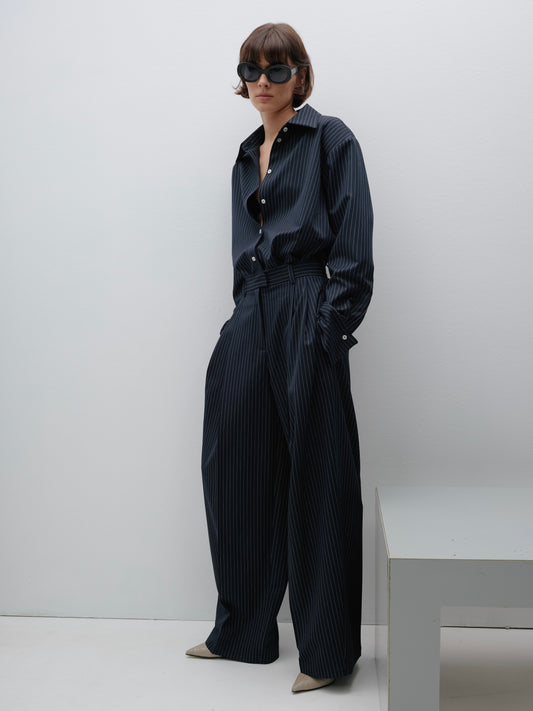 Палаццо сині у смужку