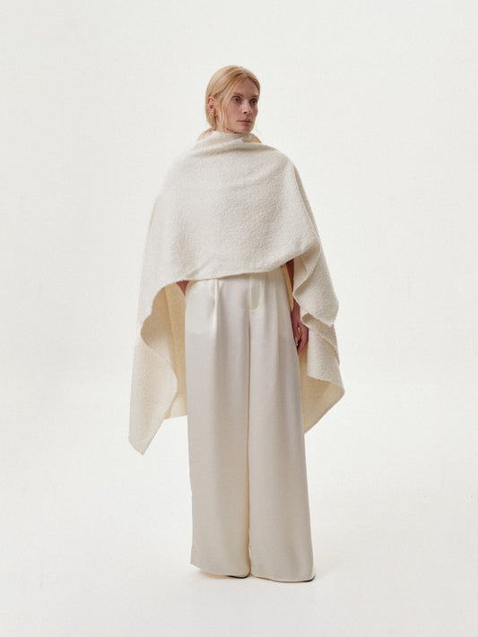 Накидка - пончо букле