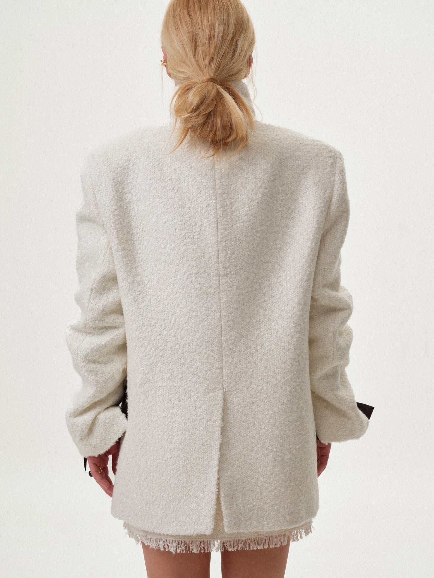 Bouclé Jacket-Coat