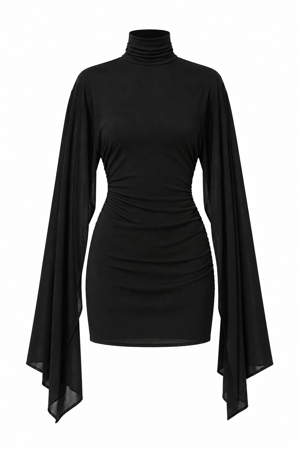 Трикотажна сукня Sculpt міні з рукавами COUTURE
