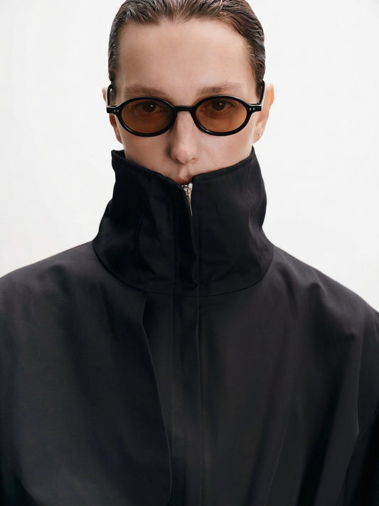 Куртка - тренч чорна COUTURE